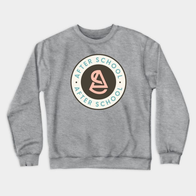 After School Full Logo Crewneck Sweatshirt by Ronlewhorn Industries